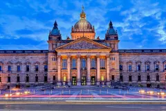 Будівля федерального суду в Бостоні, де суддя заблокував нові правила Medicaid